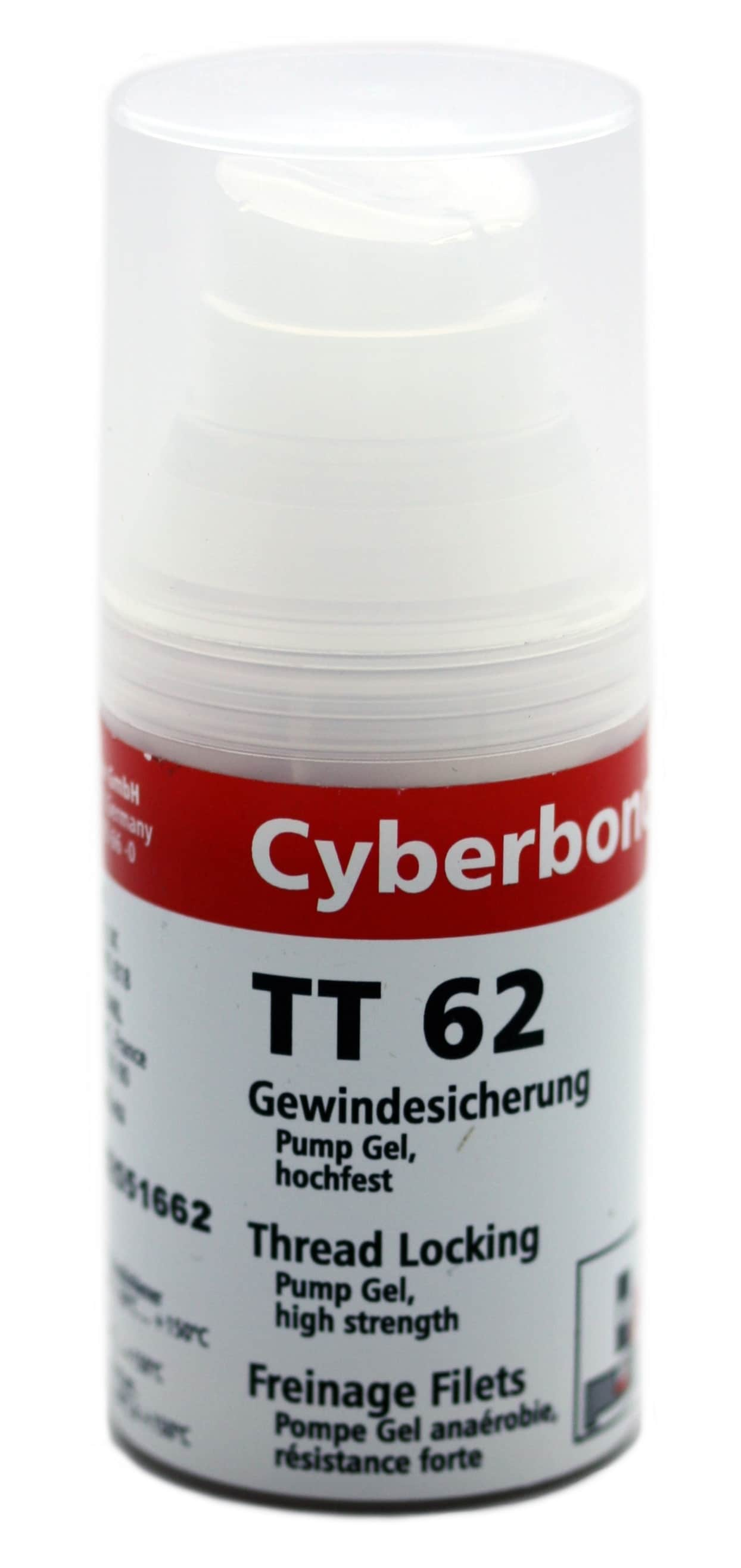 Lagerlåsning TT62 gel Cyberbond, 35g