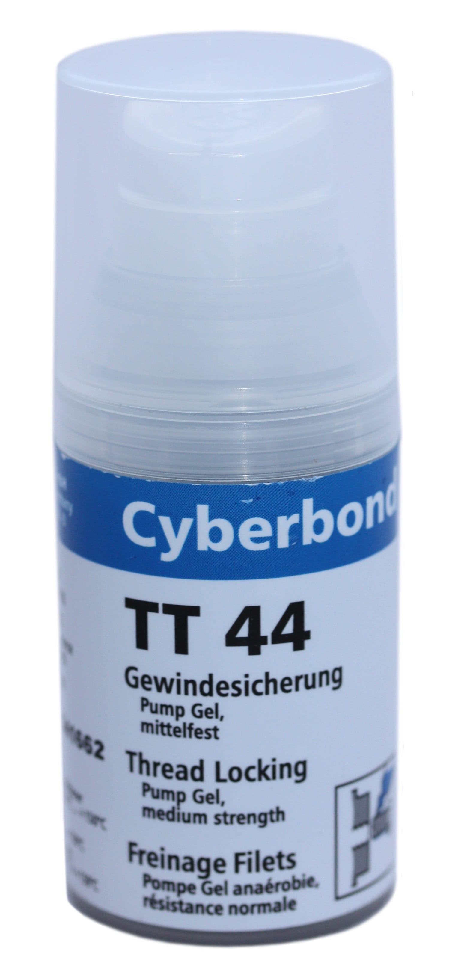 Lagerlåsning TT44 gel Cyberbond, 35g