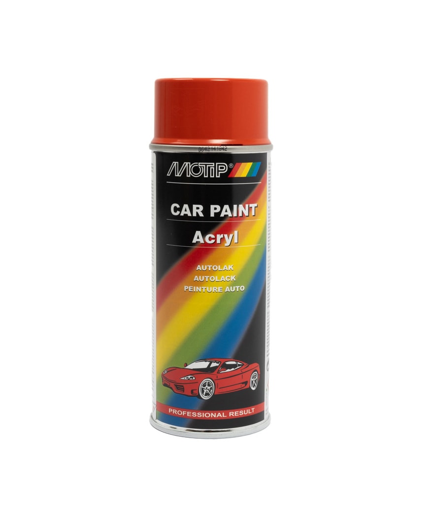 Färgspray MOTIP Flash Red/Racing Röd 400ml