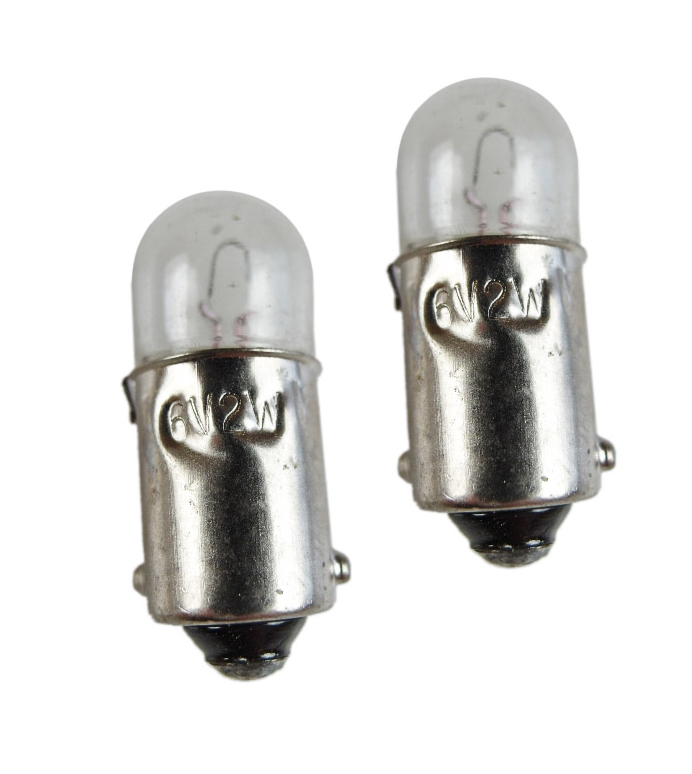 Glödlampa BA9S 6V 2W