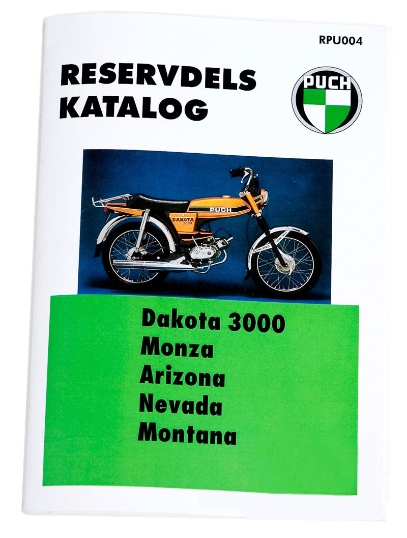 Reservdelskatalog (Puch Arizona/Dakota3000Monza/Montana/Nevada)