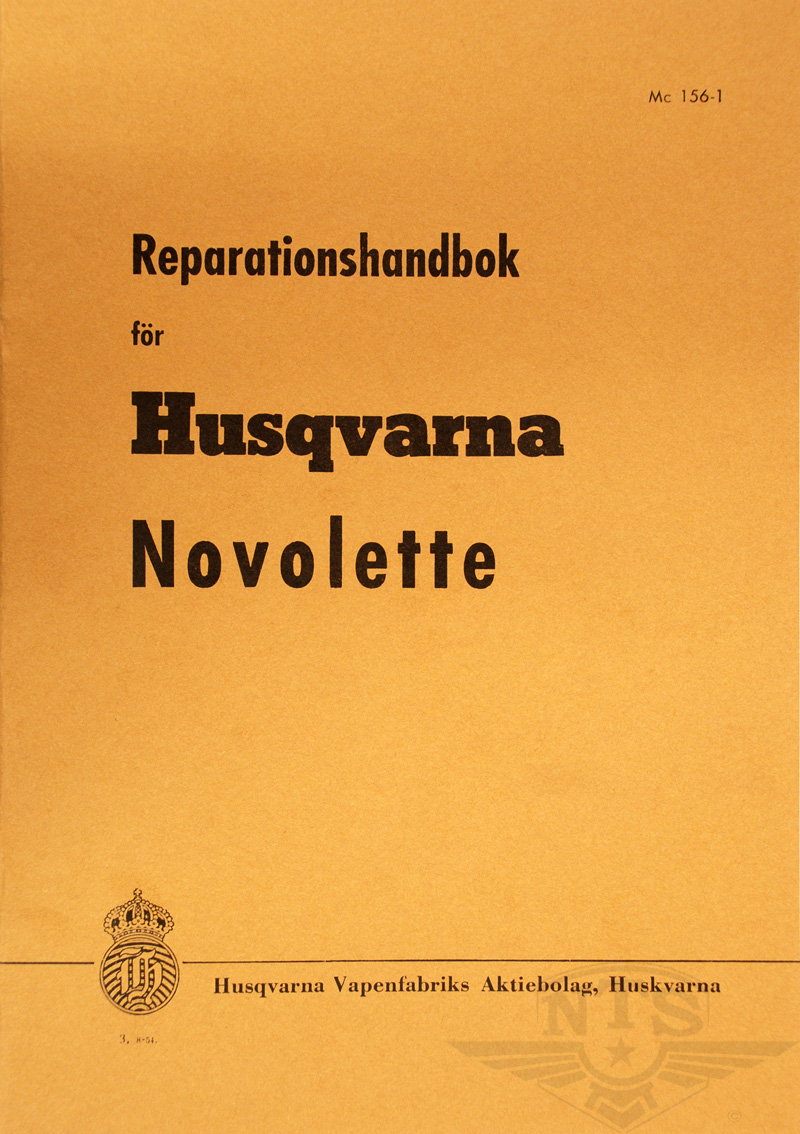 Reparationshandbok (Husqvarna Novolette)