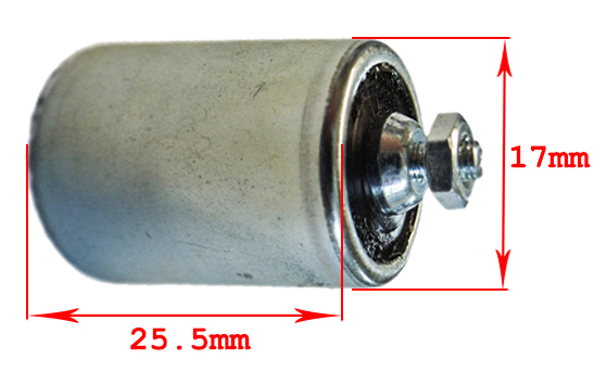 Kondensator Ø 17mm (Gängmodell) för Stefa system