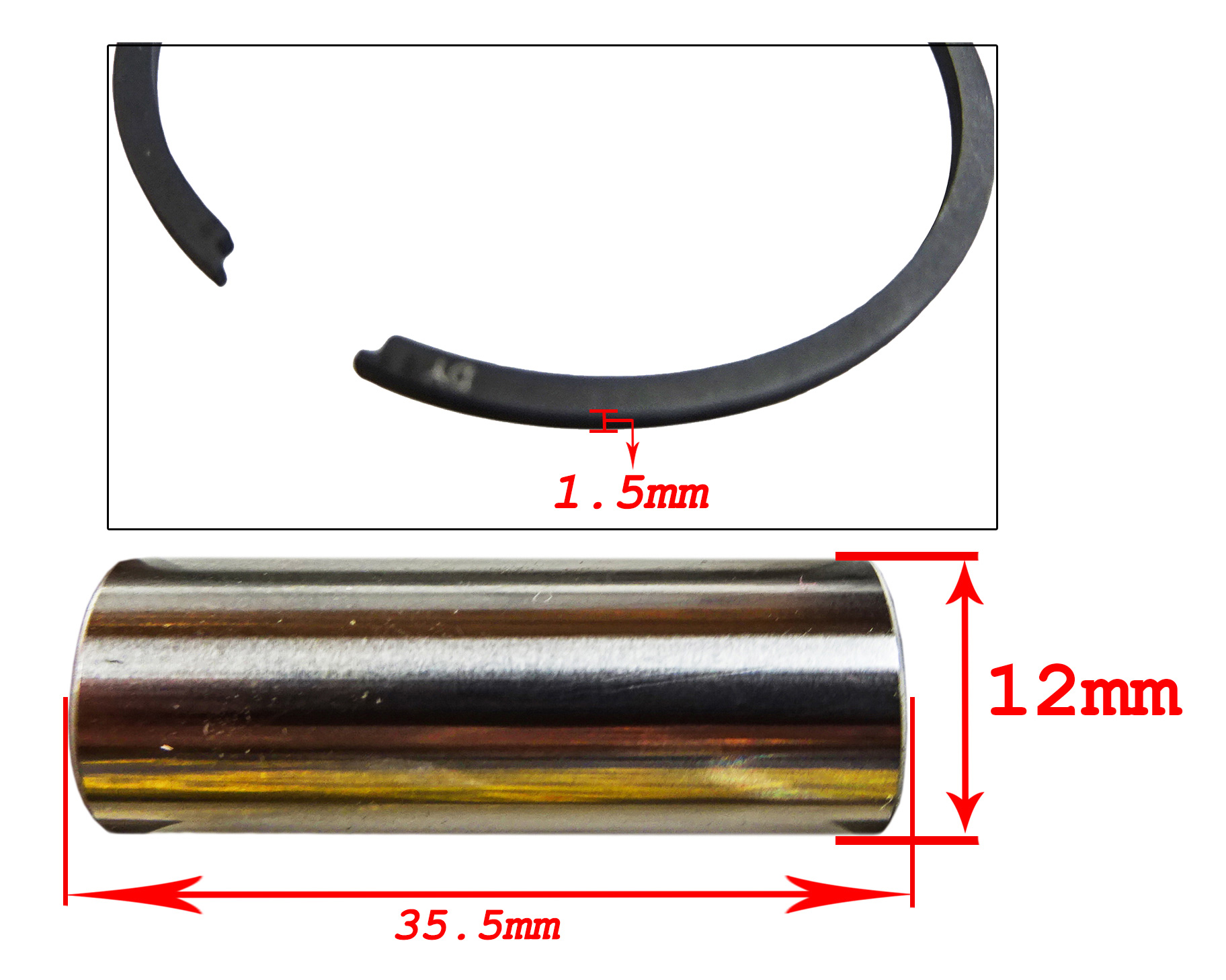 Kolv 45mm/70cc Airsal (Honda MB/MT50)