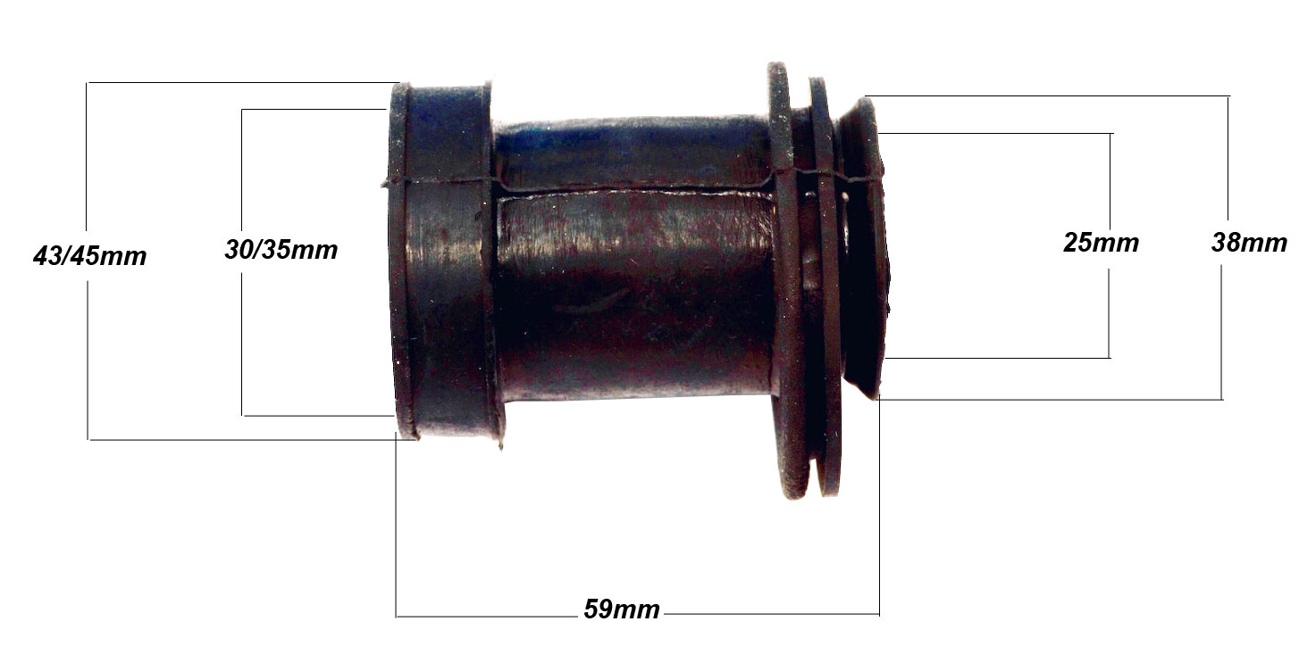 Insugningsgummi std. (Honda MB50/MT50)