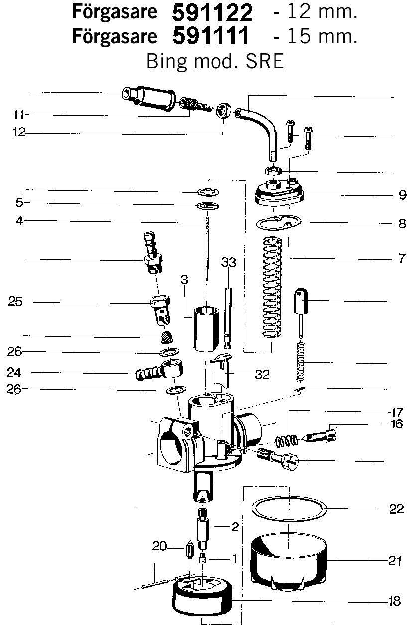 Packning trottellock