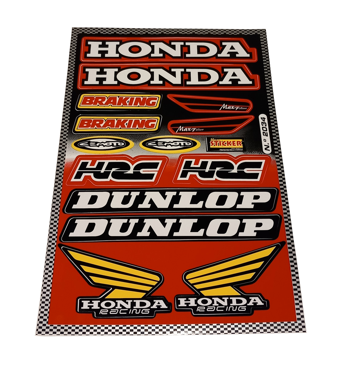 Dekal Kit Honda "Dunlop"