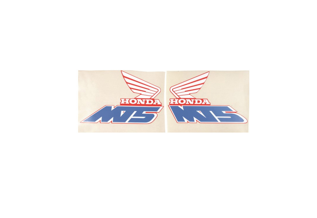 Tankdekal MT50, Vit (Honda MT50 1989-92)