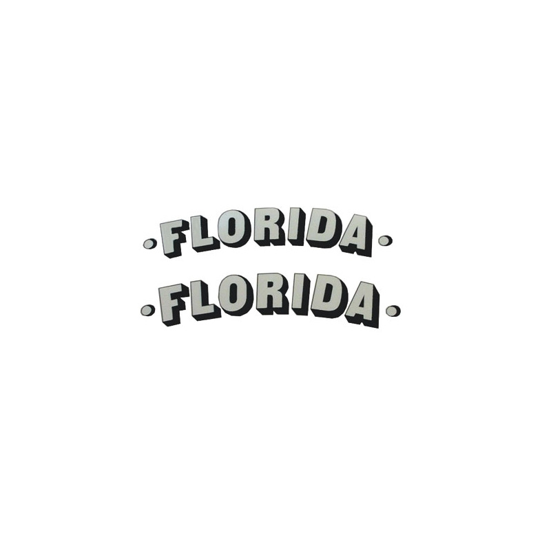 Bakskärmsdekaler (Puch Florida)