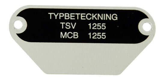 Typdekal (MCB 1255)