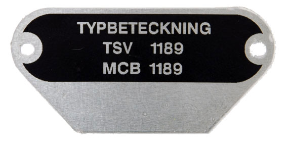 Typdekal (MCB 1189)