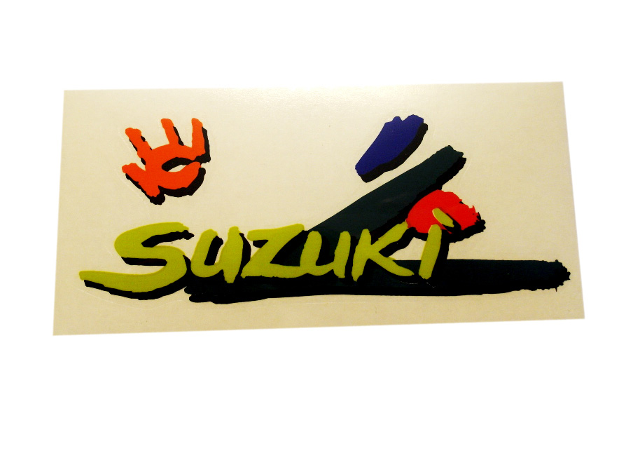 Dekal "Suzuki", freestyle (Suzuki)