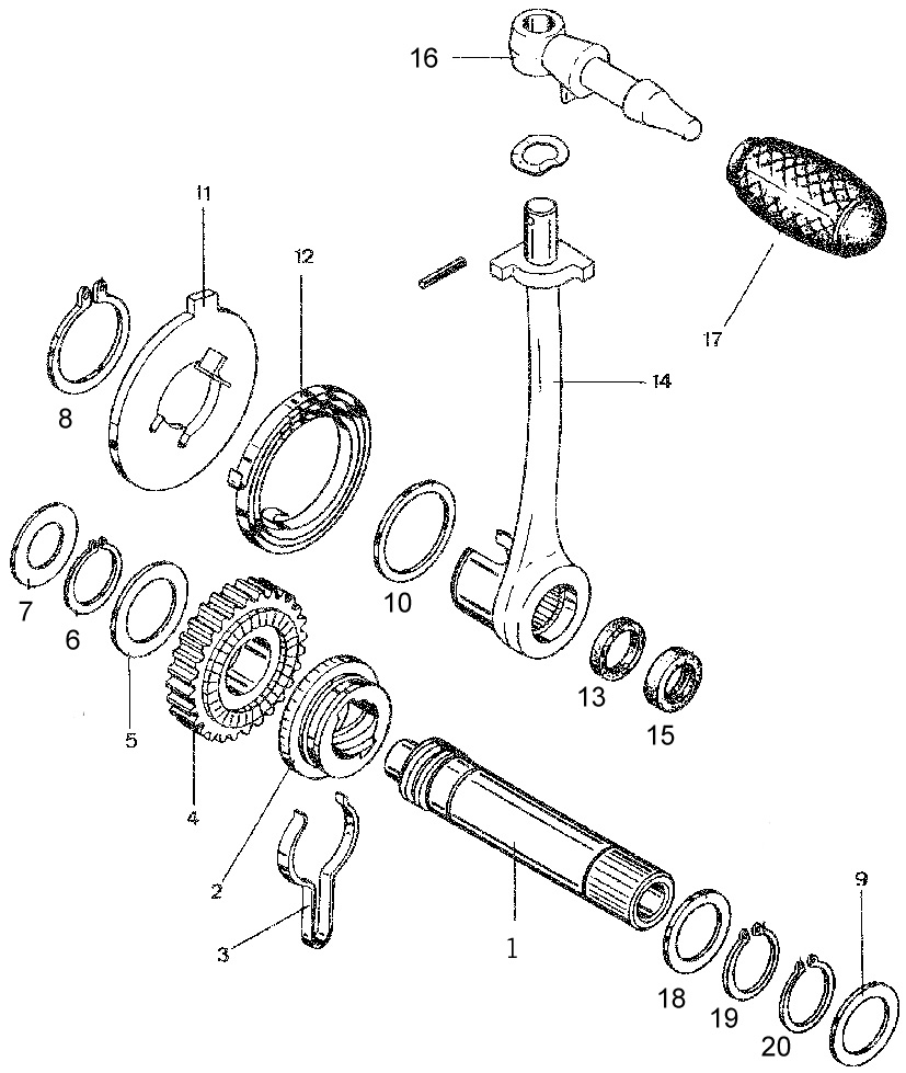 Kickaxel 4-5 vxl (Zundapp) JASIL